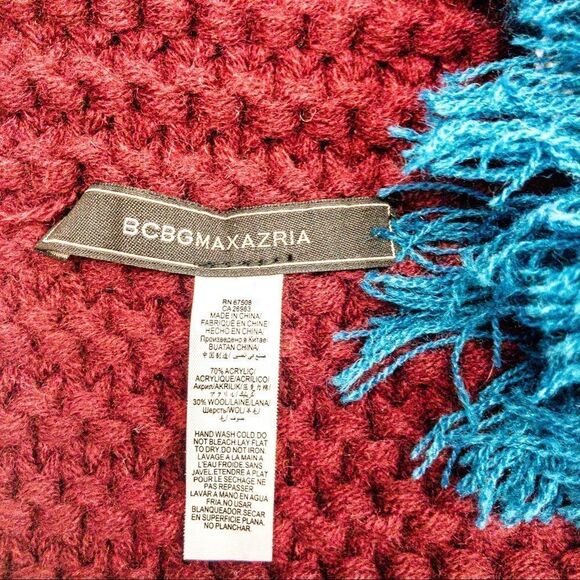 BCBGMaxAzria Earth Tones Knit Infinity Scarf - Picture 3 of 9